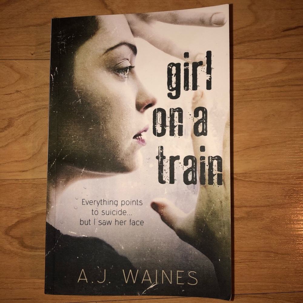 Girl on a Train by A.J Waines Book